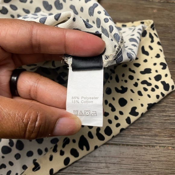 Womens leopard print cap sleeve tunic XL
New without tags - Picture 8 of 9